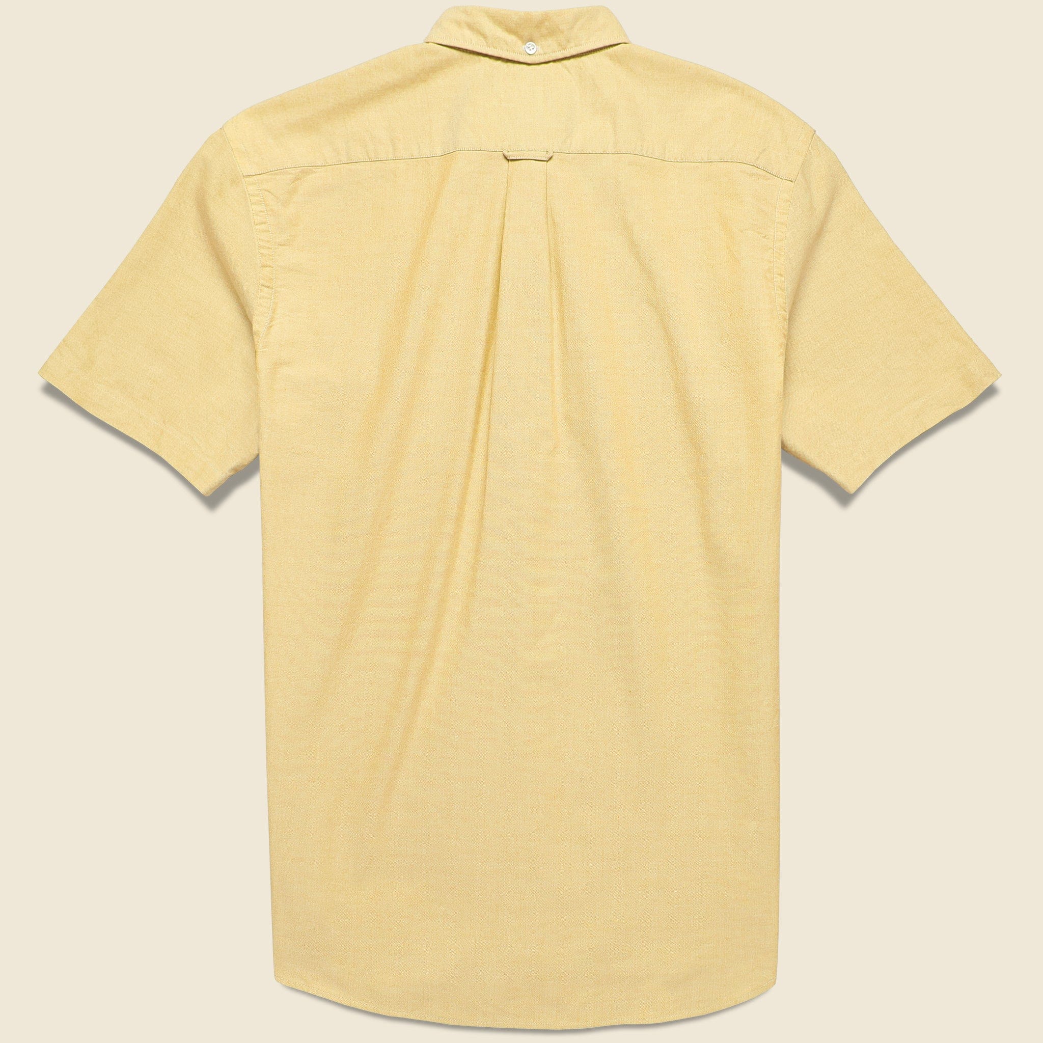 
                          Short Sleeve Oxford Shirt - Yellow - BEAMS+ - STAG Provisions - Tops - S/S Woven - Solid
                        