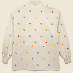 Embroidered Boat Jacket - Cement/Multi - BEAMS+ - STAG Provisions - Outerwear - Coat / Jacket