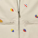 Embroidered Boat Jacket - Cement/Multi - BEAMS+ - STAG Provisions - Outerwear - Coat / Jacket