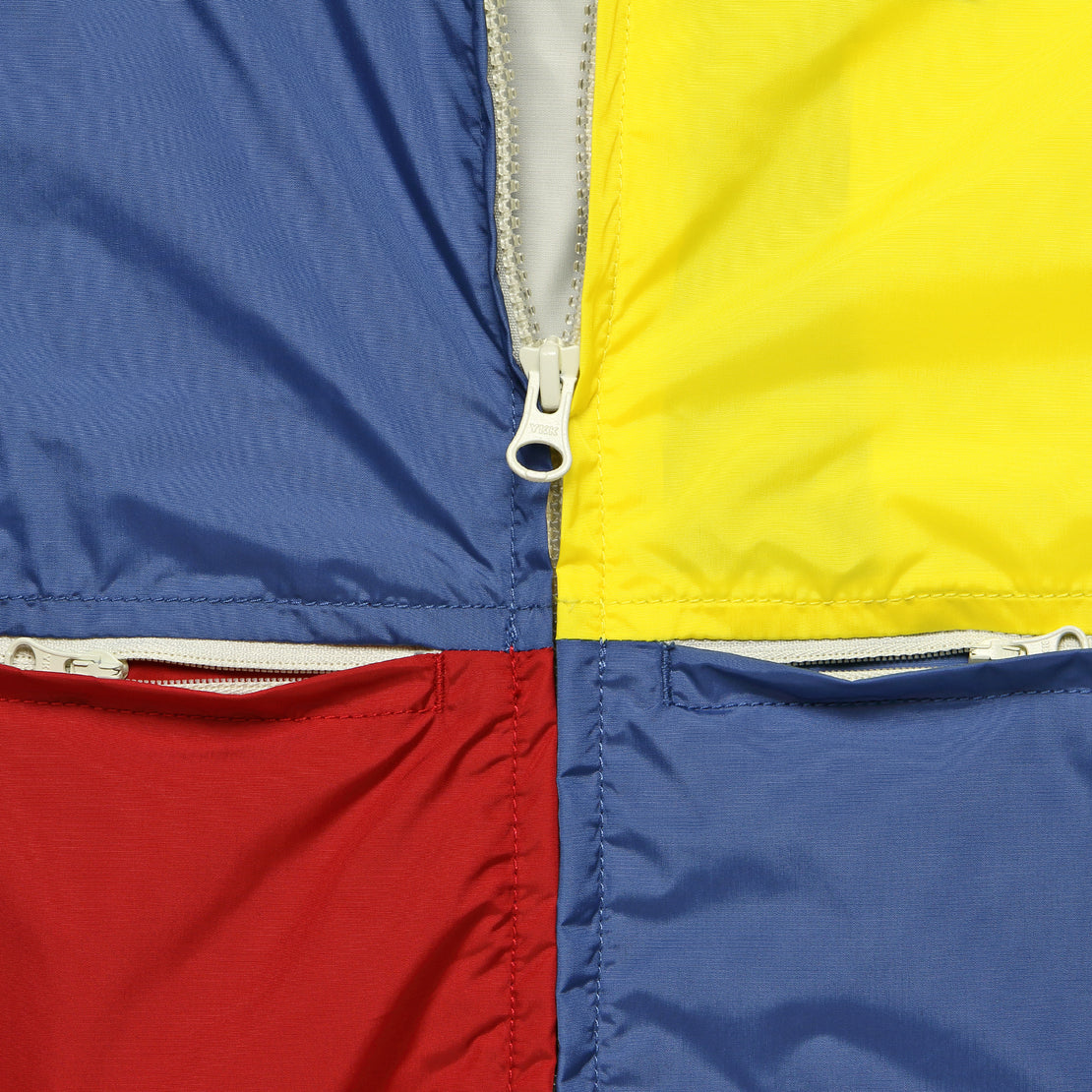 Nylon Panel Boat Jacket - Blue/Yellow/Red - BEAMS+ - STAG Provisions - Outerwear - Coat / Jacket