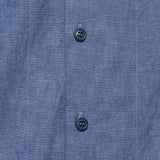 MIL Open Collar Shirt - Sax - BEAMS+ - STAG Provisions - Tops - L/S Woven - Solid