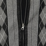 Zip Knit Polo - Black/White - BEAMS+ - STAG Provisions - Tops - S/S Knit