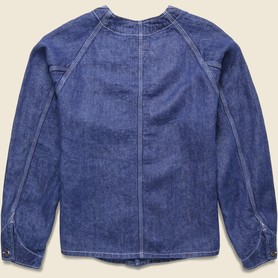 Twill Linen Engineer Jacket - Indigo - BEAMS+ - STAG Provisions - Outerwear - Coat / Jacket