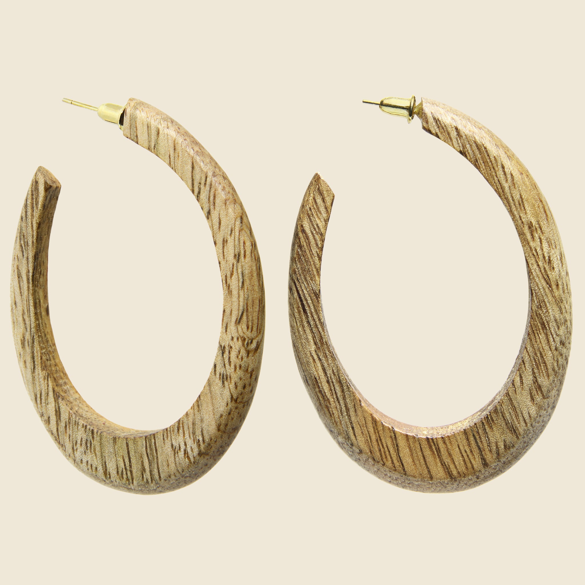 
                          Clara Hoop - Sandalwood - Bembien - STAG Provisions - W - Accessories - Earrings
                        