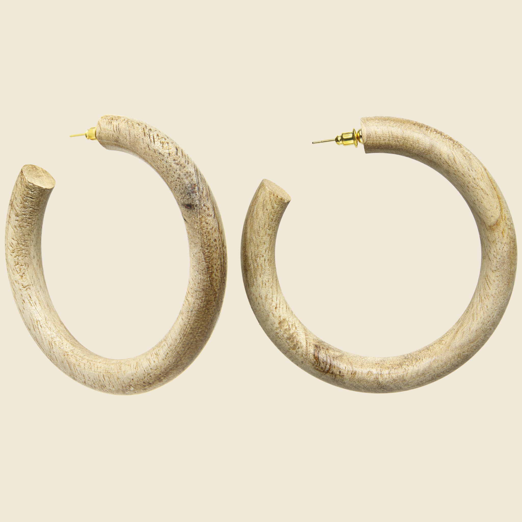 
                          Margaux Hoop - Sandalwood - Bembien - STAG Provisions - W - Accessories - Earrings
                        