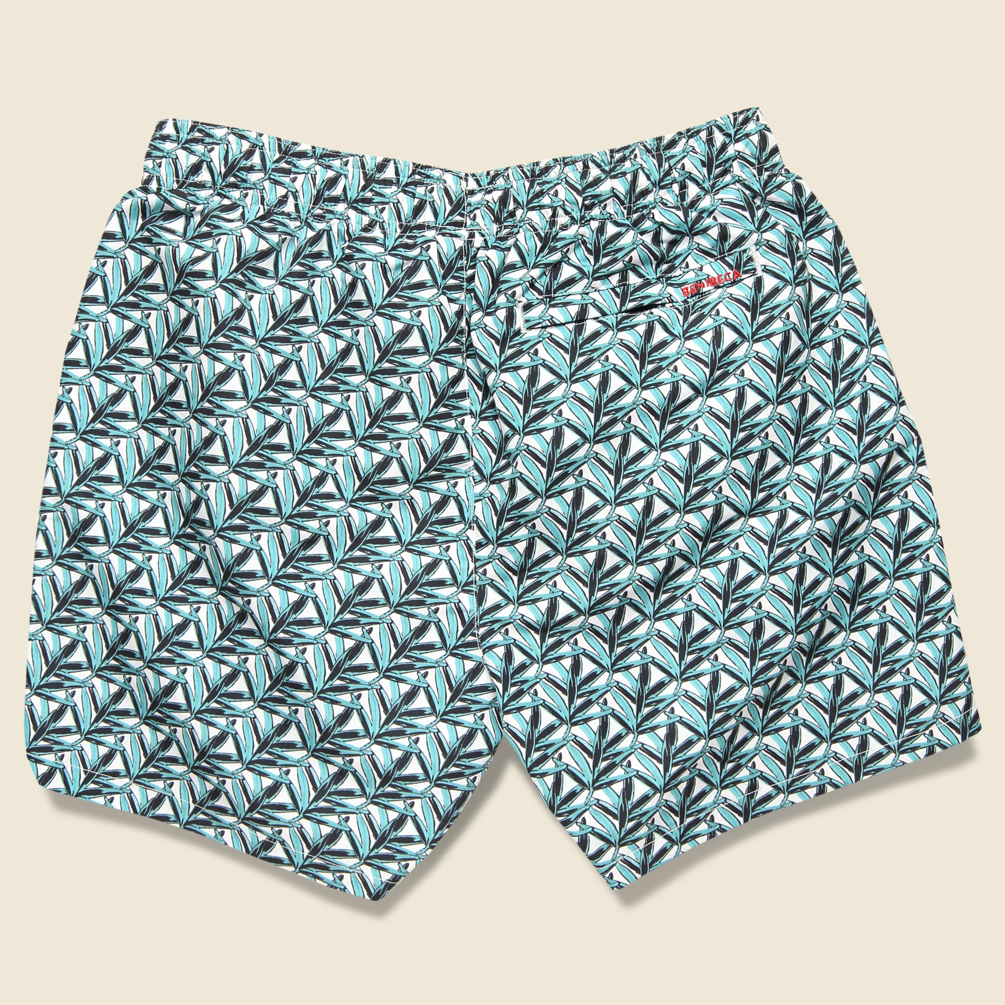 
                          Benibeca - Safari Classic Mid-Length Swim Trunk, SS19 - Benibeca - STAG Provisions - Shorts - Swim
                        