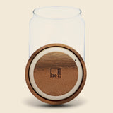 Medium Glass & Acacia Canister - Home - STAG Provisions - Home - Kitchen - Storage