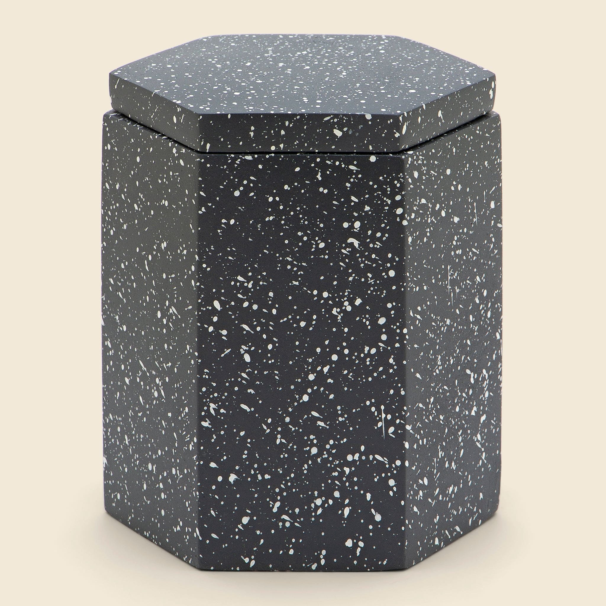 Speckled Cement Canister - Home - STAG Provisions - Home - Kitchen - Storage