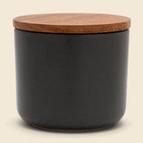 Medium Stoneware & Acacia Canister - Home - STAG Provisions - Home - Kitchen - Storage