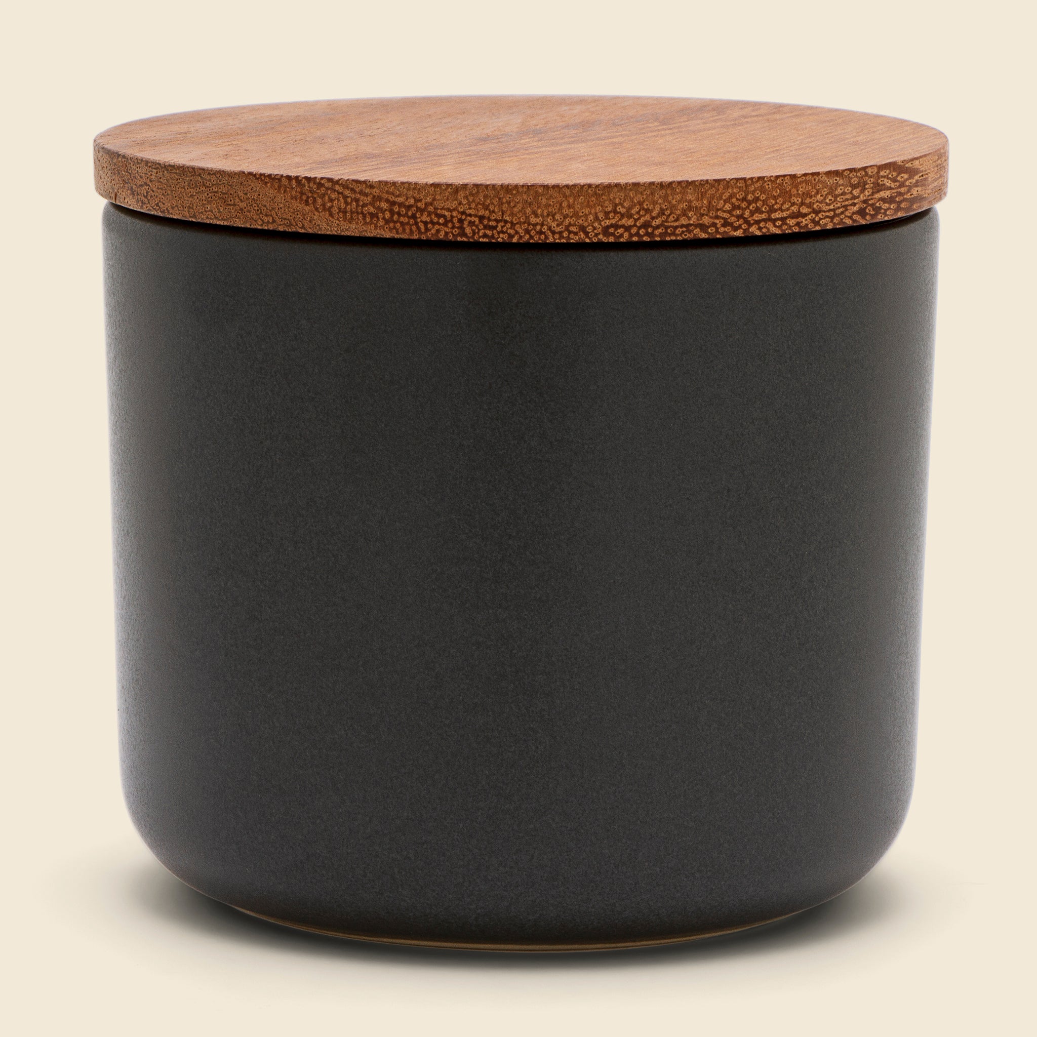 Medium Stoneware & Acacia Canister - Home - STAG Provisions - Home - Kitchen - Storage