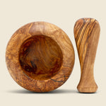 Olive Wood Mortar & Pestle - Home - STAG Provisions - Home - Kitchen - Cooking