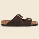 Arizona Suede Sandal - Mocha - Birkenstock - STAG Provisions - Shoes - Sandals / Flops