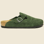 Boston Soft Footbed Clog - Mountain View/Suede - Birkenstock - STAG Provisions - Shoes - Sandals / Flops