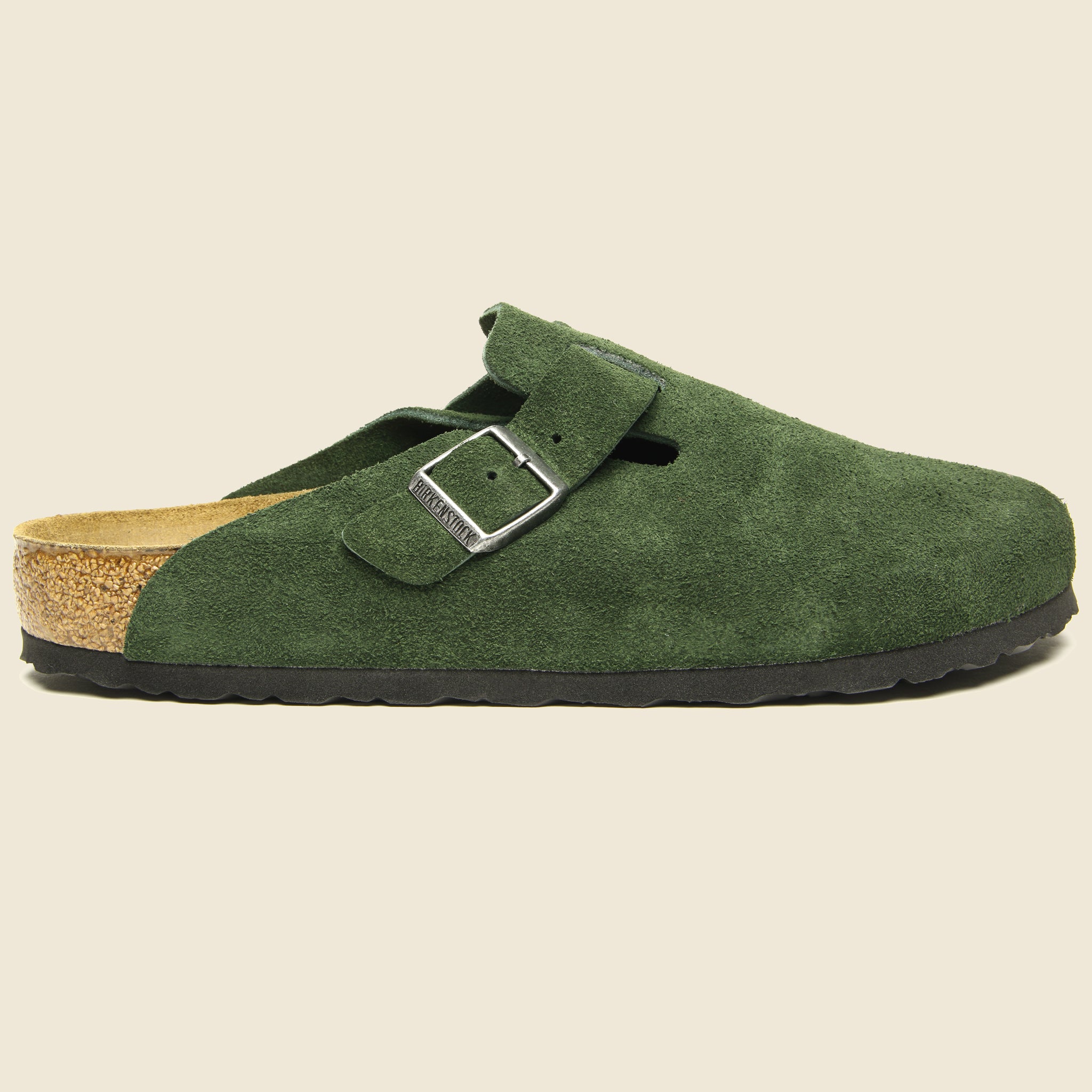 Boston Soft Footbed Clog - Mountain View/Suede - Birkenstock - STAG Provisions - Shoes - Sandals / Flops