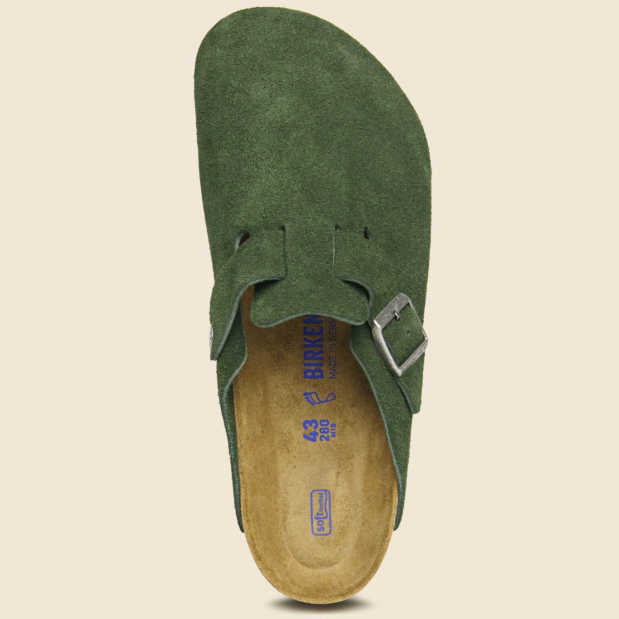 Boston Soft Footbed Clog - Mountain View/Suede - Birkenstock - STAG Provisions - Shoes - Sandals / Flops