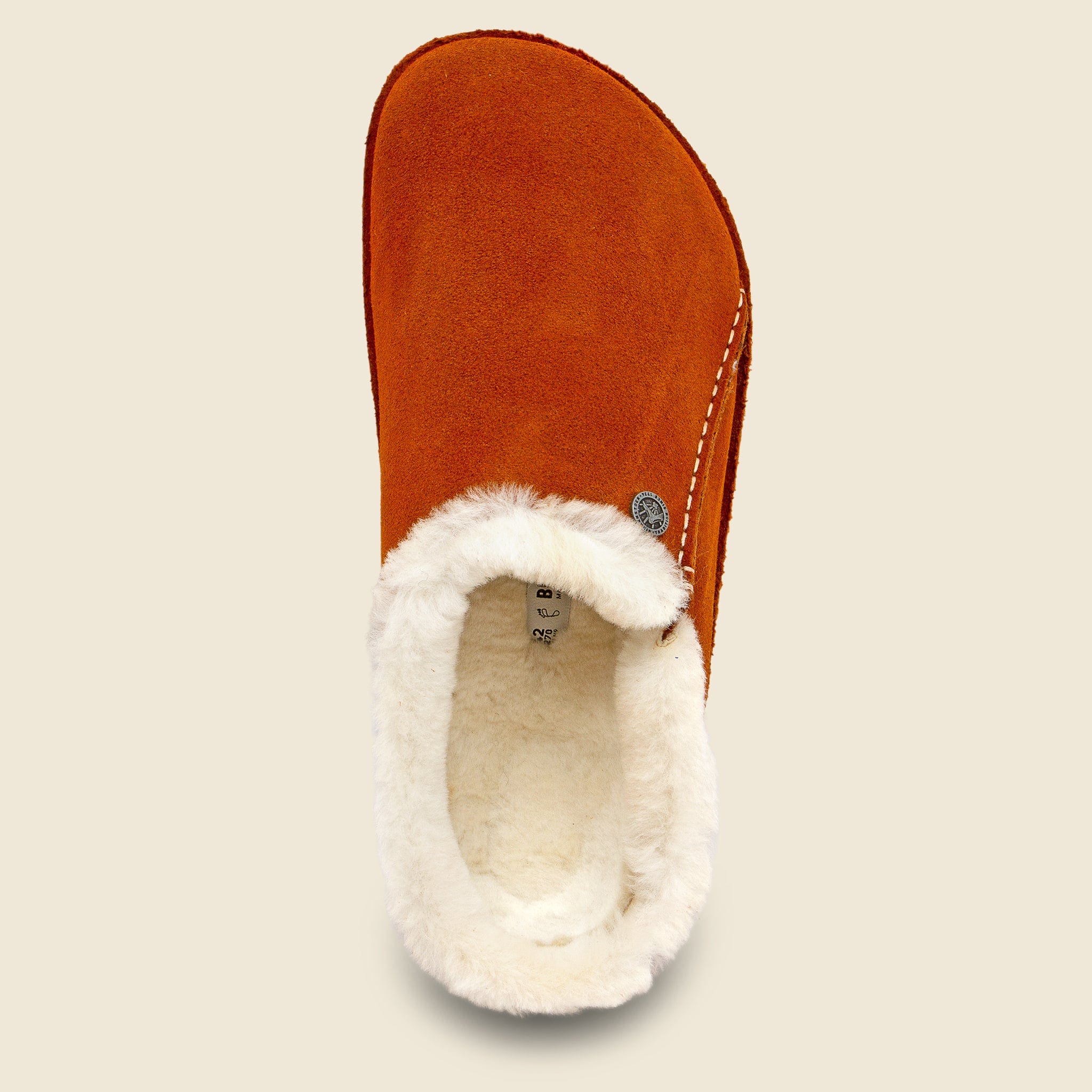 
                          Zermatt Wool Slipper - Mink Suede/Natural Shearling - Birkenstock - STAG Provisions - Home - Bed - Slipper
                        