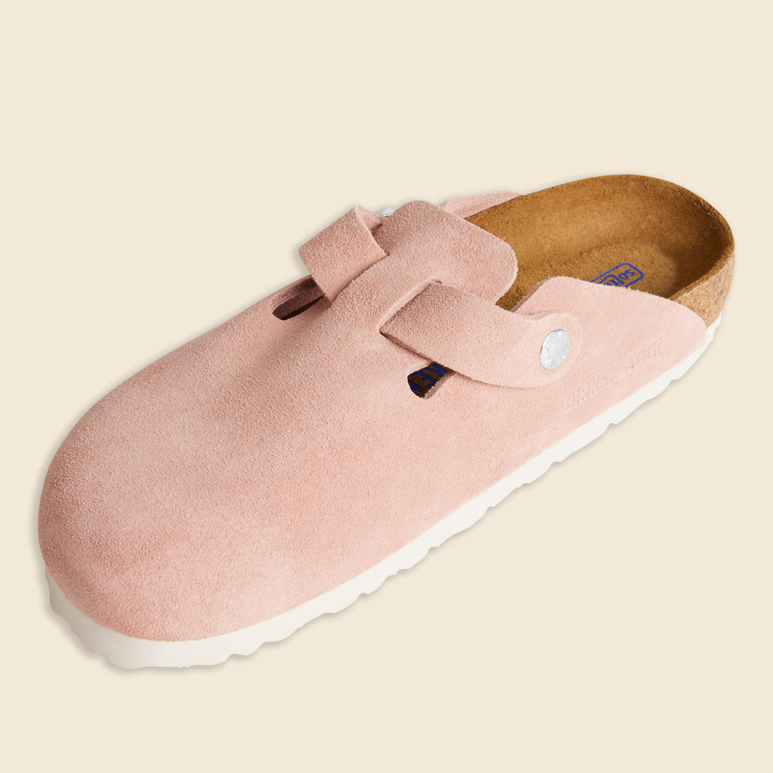 Boston Suede Clog - Pink Clay - Birkenstock - STAG Provisions - W - Shoes - Sandals