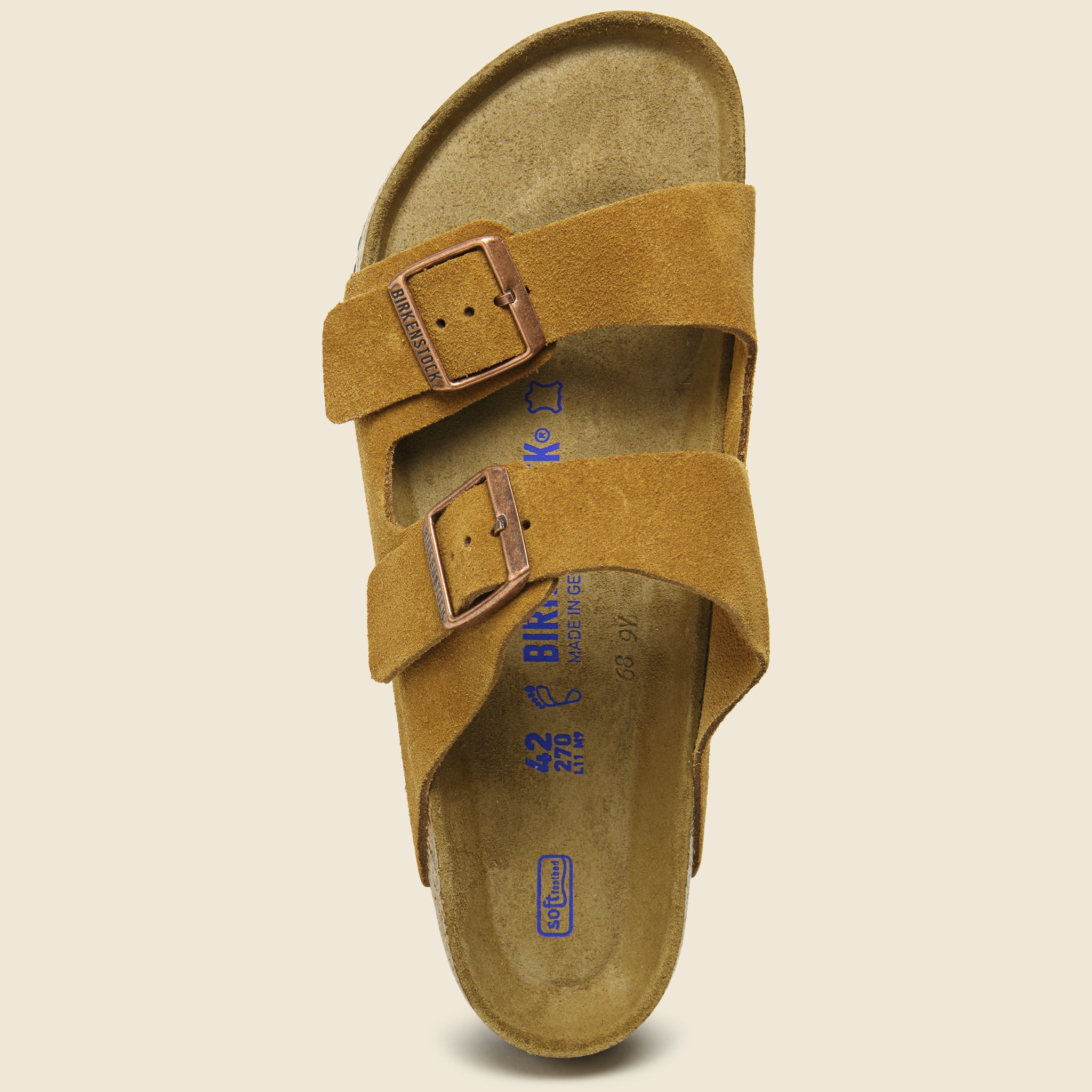 
                          Arizona Suede Sandal - Mink - Birkenstock - STAG Provisions - Shoes - Sandals / Flops
                        