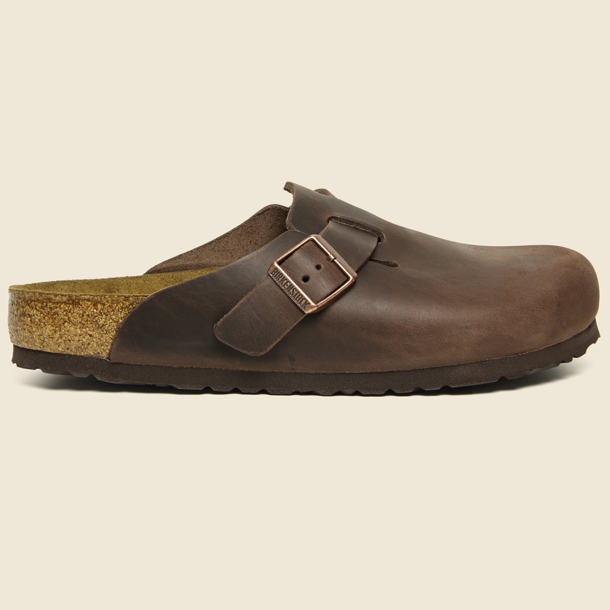Boston Oiled Leather Clog - Habana - Birkenstock - STAG Provisions - Shoes - Sandals / Flops