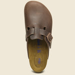 Boston Oiled Leather Clog - Habana - Birkenstock - STAG Provisions - Shoes - Sandals / Flops