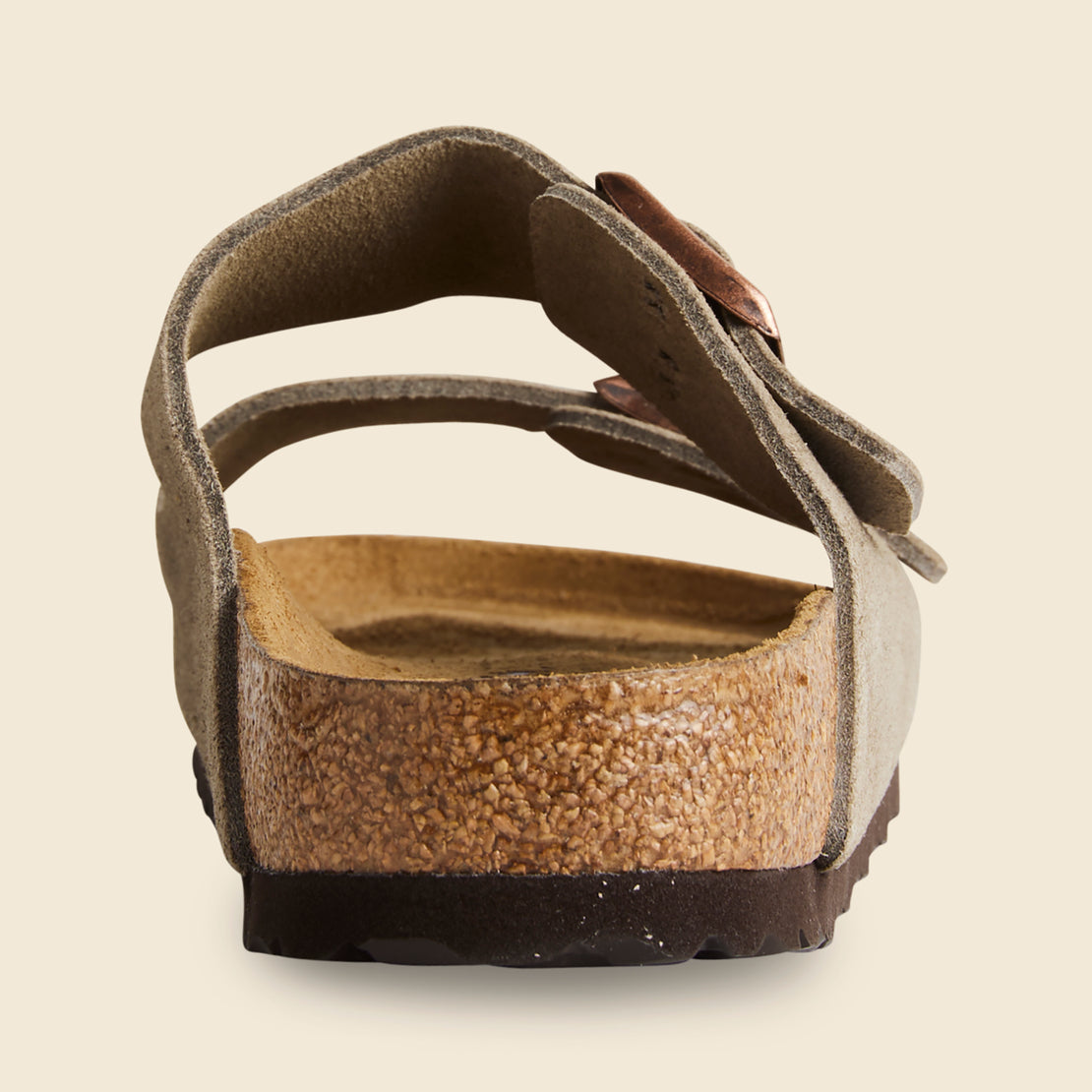 Arizona Soft Footbed Suede Leather Taupe