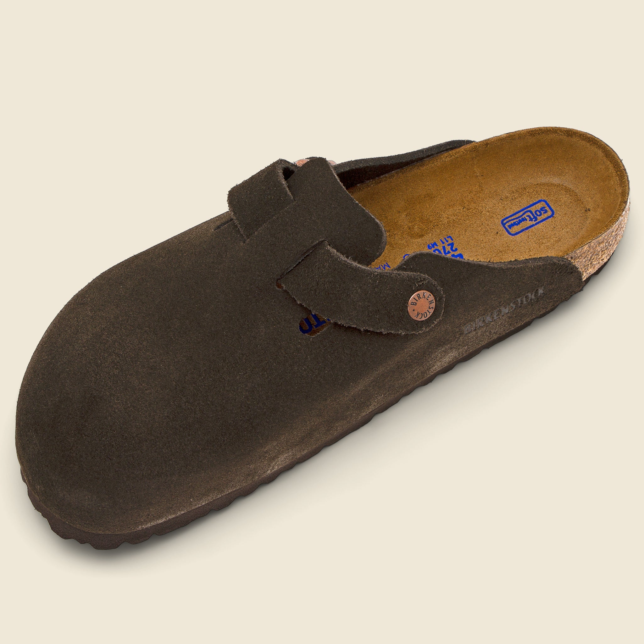 
                          Boston Soft Footbed Clog - Mocha Suede - Birkenstock - STAG Provisions - Shoes - Sandals / Flops
                        