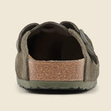Boston Suede Clog - Thyme - Birkenstock - STAG Provisions - Shoes - Sandals / Flops