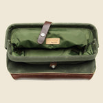 No. 257 Snap Dopp Kit - Olive/Brown - BILLYKIRK - STAG Provisions - Accessories - Bags / Luggage