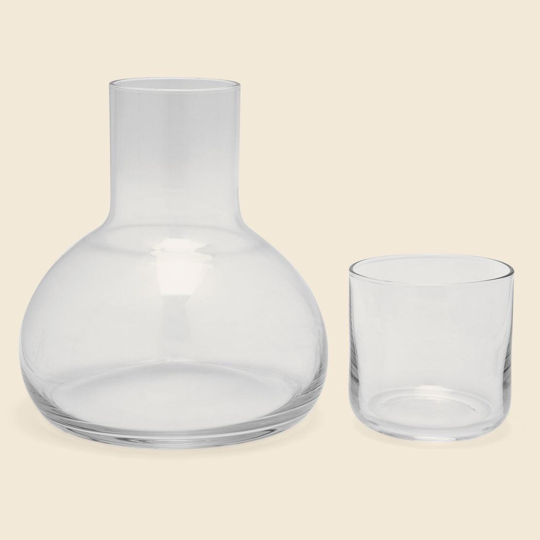 Home Simple Glass Carafe & Cup