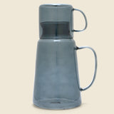 Blue Glass Carafe & Cup - Home - STAG Provisions - Home - Kitchen - Tabletop