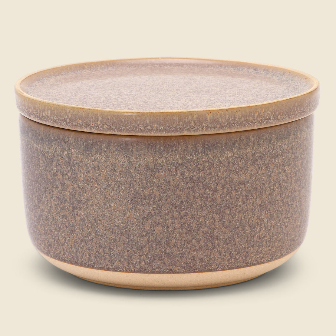 Home Small Speckled Stoneware Canister
