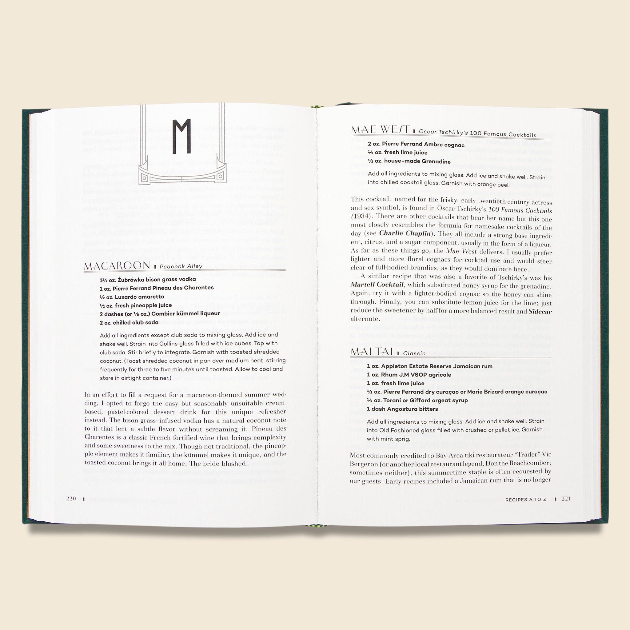 The Waldorf Astoria Bar Book - Bookstore - STAG Provisions - Home - Library - Book