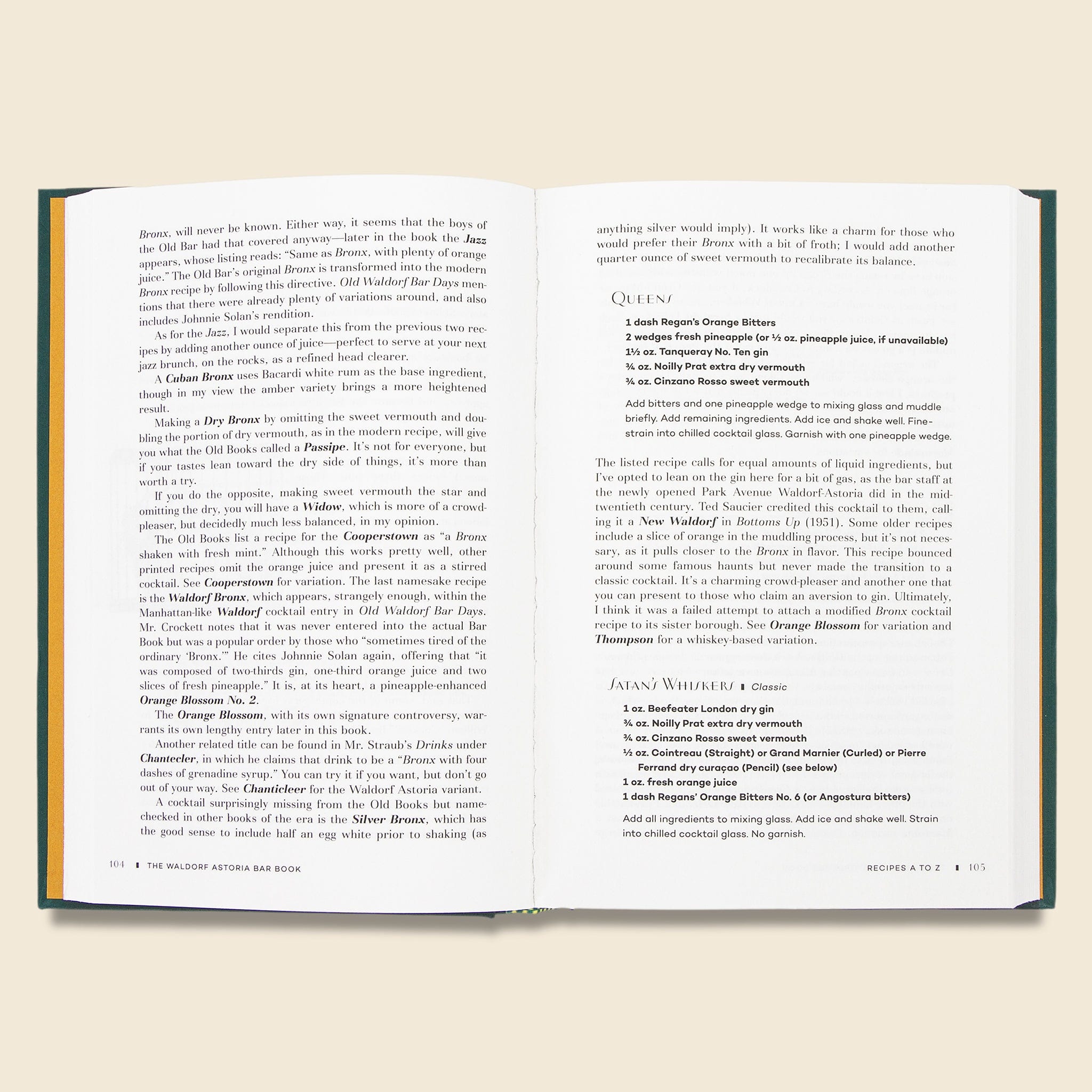 The Waldorf Astoria Bar Book - Bookstore - STAG Provisions - Home - Library - Book