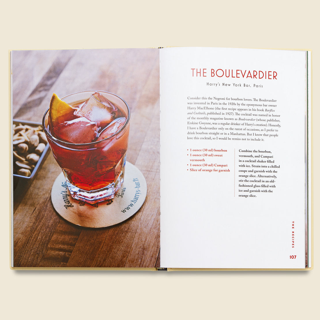 The Negroni: A Love Affair with a Classic Cocktail - Bookstore - STAG Provisions - Home - Library - Book
