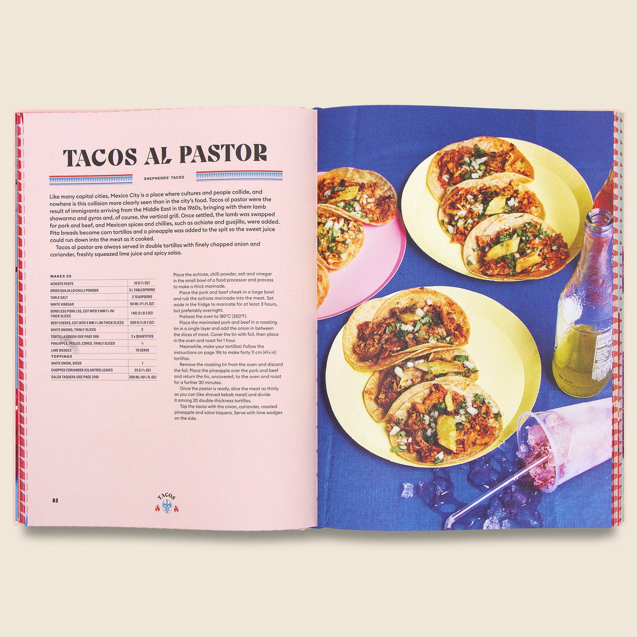 Comida Mexicana: Snacks, Tacos, Tortas, Tamales & Desserts - Bookstore - STAG Provisions - Home - Library - Book