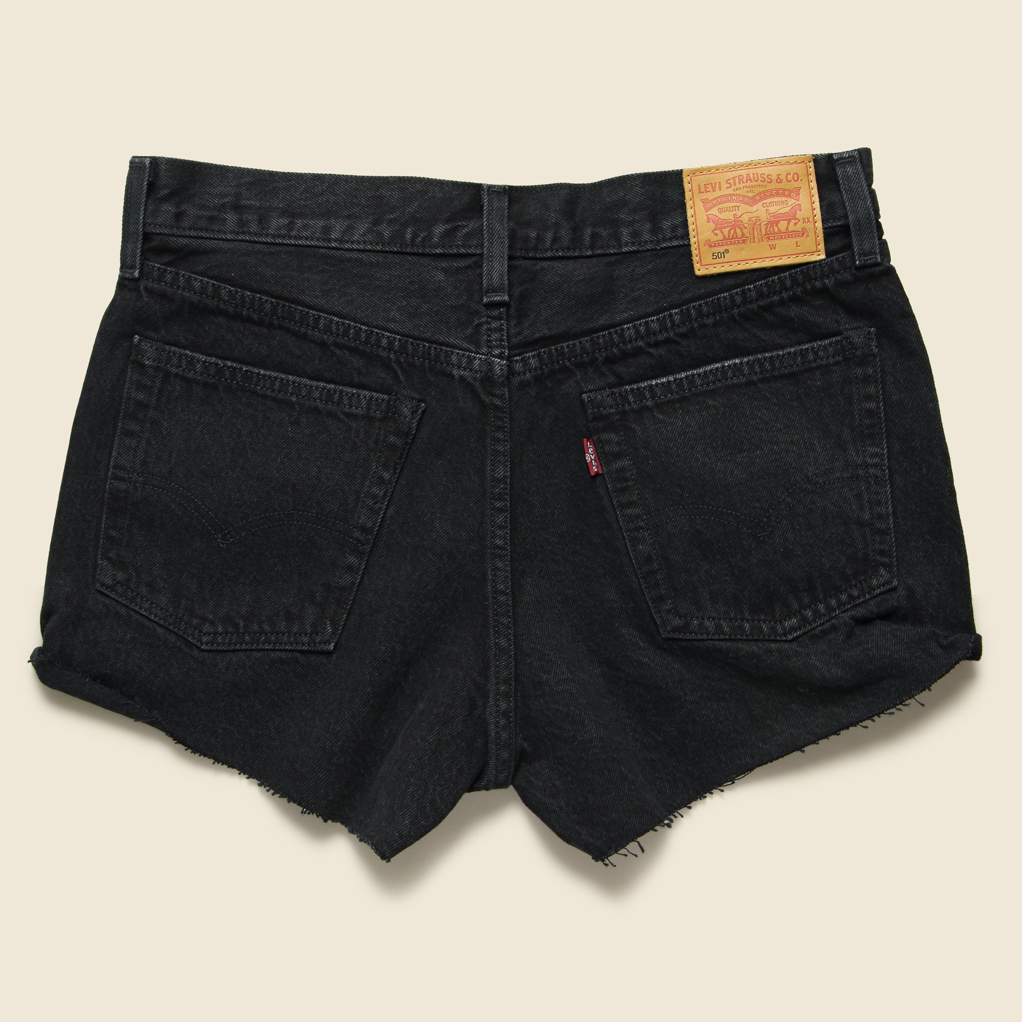 
                          501 Selvedge Short - Vintage Vinyl Black - Levis Premium - STAG Provisions - W - Shorts - Solid
                        