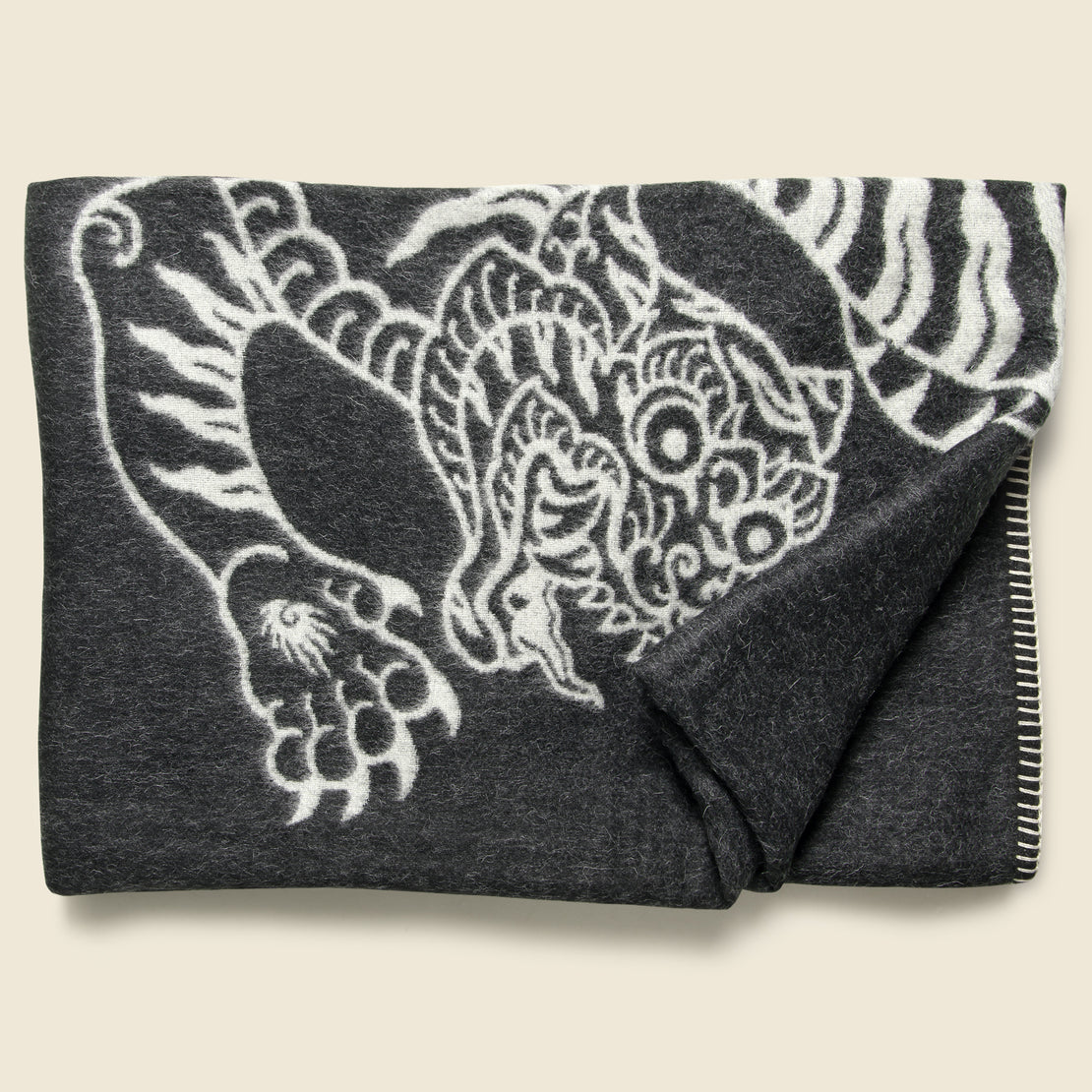 Voodoo Reversible Throw Blanket - Blacksaw - STAG Provisions - Home - Bed - Blanket