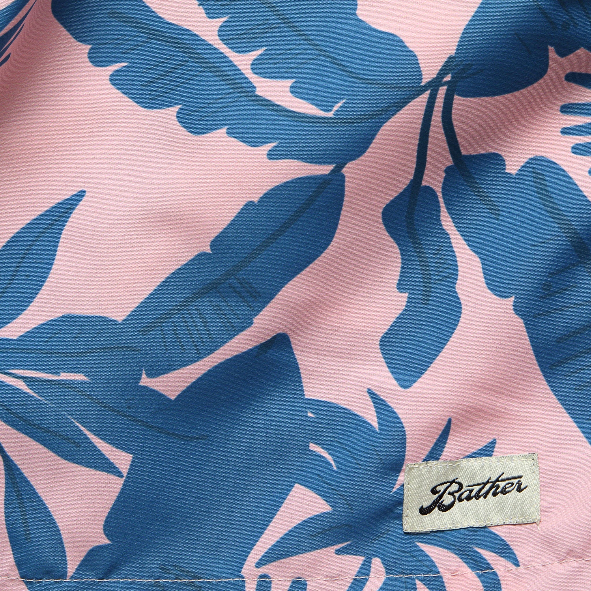 
                          Tropical Palms Swim Trunk - Pink/Blue - Bather Trunk Co. - STAG Provisions - Shorts - Swim
                        