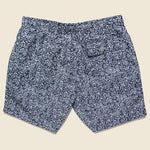 Doodle Swim Trunk - Blue/White - Bather Trunk Co. - STAG Provisions - Shorts - Swim