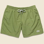 Solid Swim Trunk - Olive - Bather - STAG Provisions - Shorts - Swim