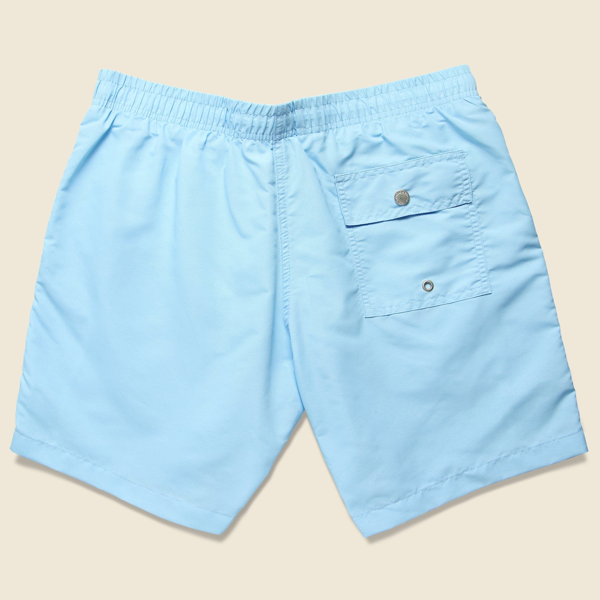 
                          Solid Swim Trunk - Baby Blue - Bather - STAG Provisions - Shorts - Swim
                        