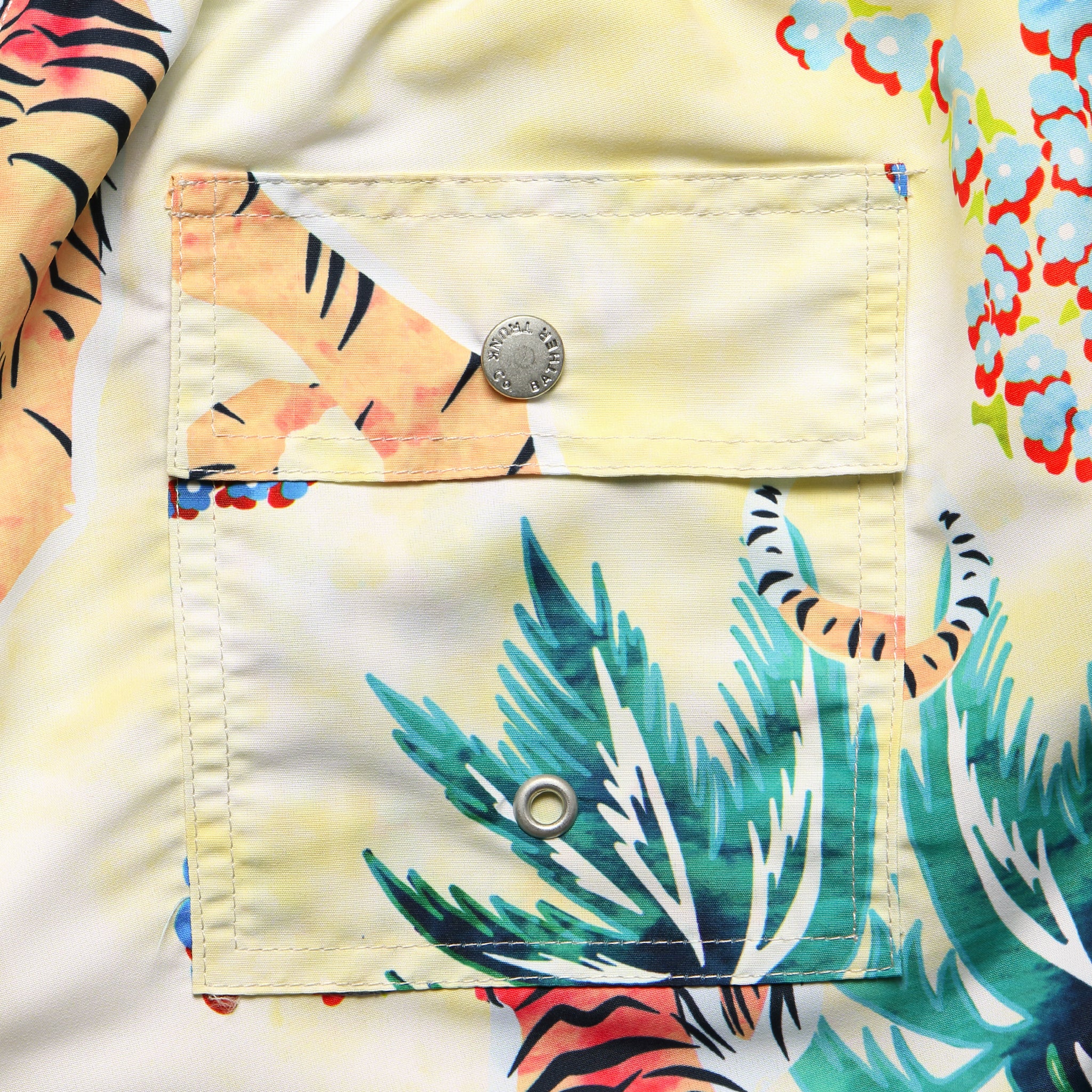 
                          Hawaiian Tiger Swim Trunk - Beige - Bather - STAG Provisions - Shorts - Swim
                        