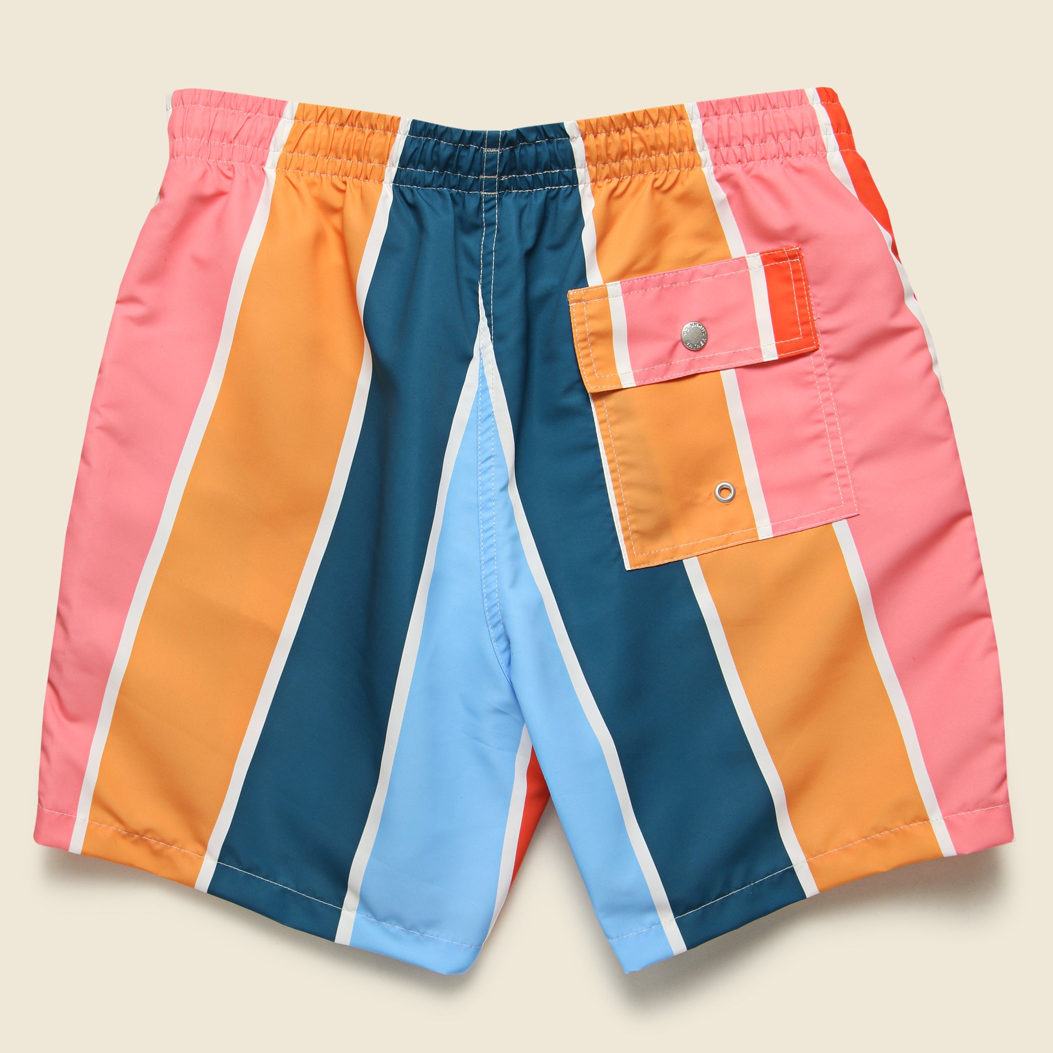 
                          Gradient Stripe Swim Trunk - Multi - Bather - STAG Provisions - Shorts - Swim
                        