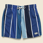 Gradient Stripe Swim Trunk - Blue - Bather - STAG Provisions - Shorts - Swim
