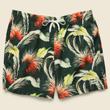 Tropical Palms Swim Trunk - Green - Bather - STAG Provisions - Shorts - Swim