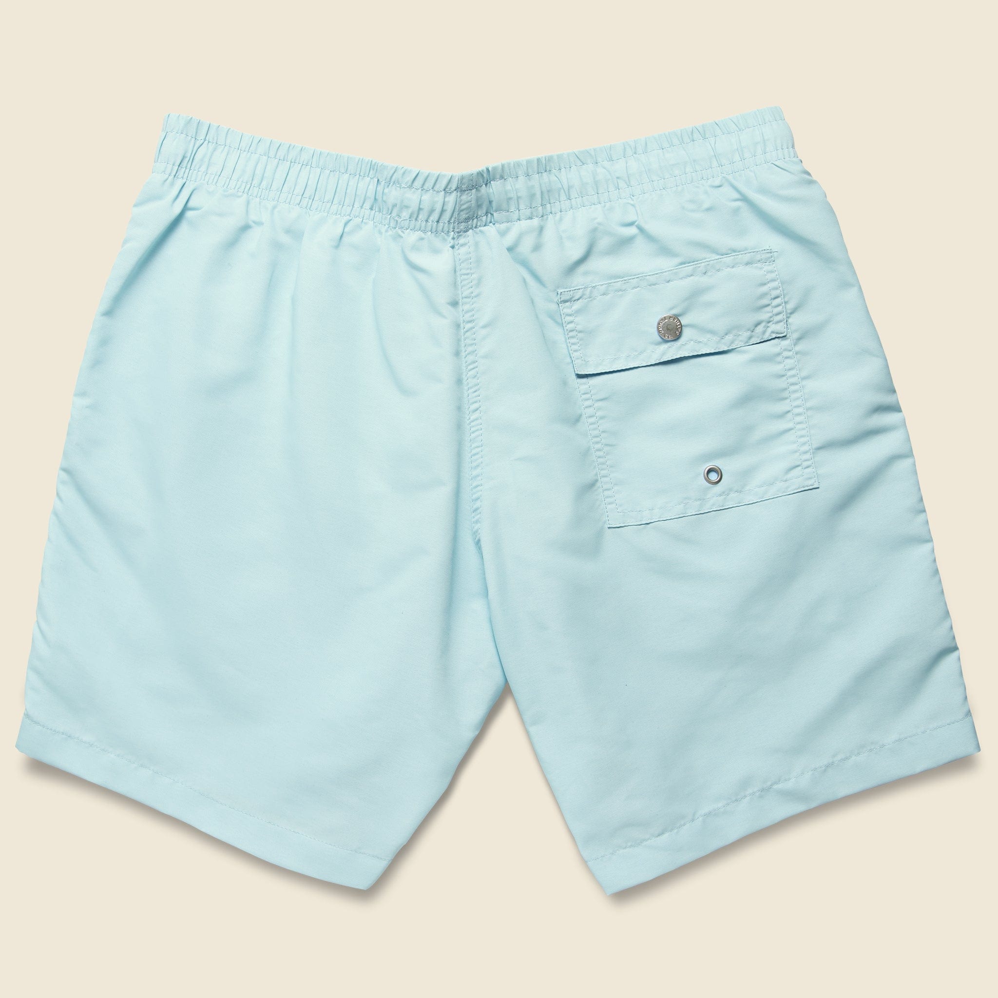 
                          Solid Swim Trunk - Baby Blue - Bather - STAG Provisions - Shorts - Swim
                        