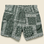Bandana Swim Trunk - Green - Bather - STAG Provisions - Shorts - Swim