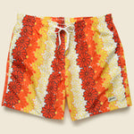 Hawaiian Tropics Swim Trunk - Orange - Bather - STAG Provisions - Shorts - Swim