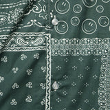 Bandana Button Up Shirt - Green - Bather - STAG Provisions - Tops - S/S Woven - Other Pattern