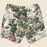 Waterfall Foliage Swim Trunk - Lush Green - Bather - STAG Provisions - Shorts - Swim